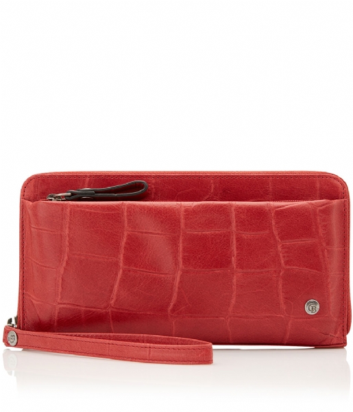 Castelijn & Beerens  Cocco Smartphone Wallet Zip red